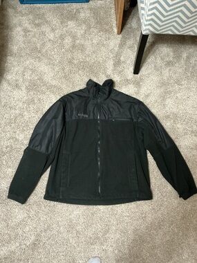 Columbia Black Vintage Fleece Full-Zip Jacket